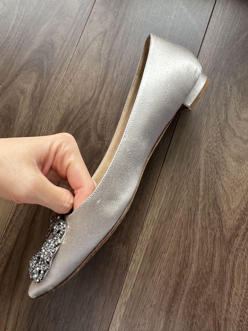 manoloblahnik マノロブラニク　ハンギシ　パンプス　37ハーフ