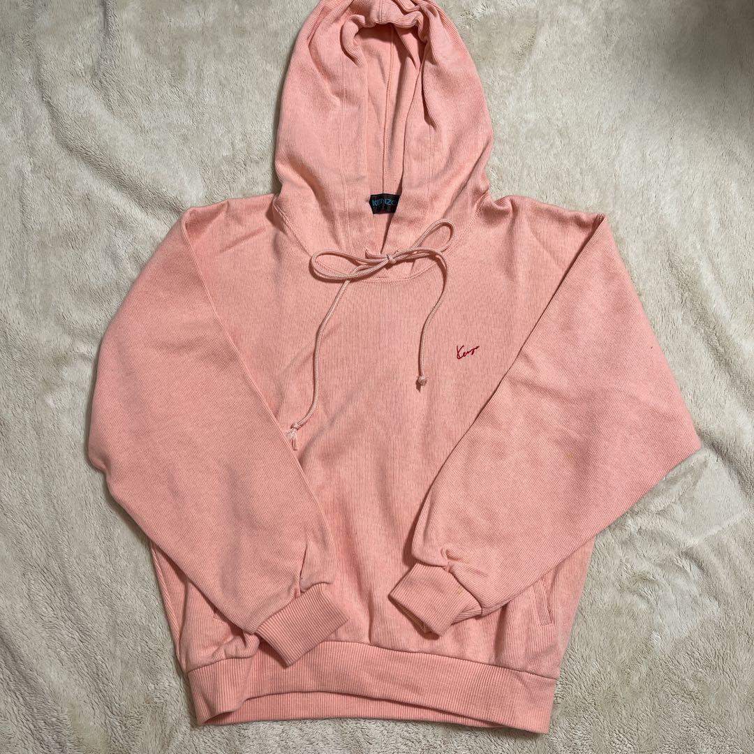 KENZO PARIS ケンゾー　ピンク　パーカー　エルカ期　ヴィンテージ