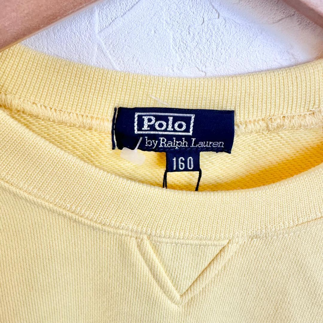 【美品】新品 デッドストック品 ラルフローレン 定番スウェット
