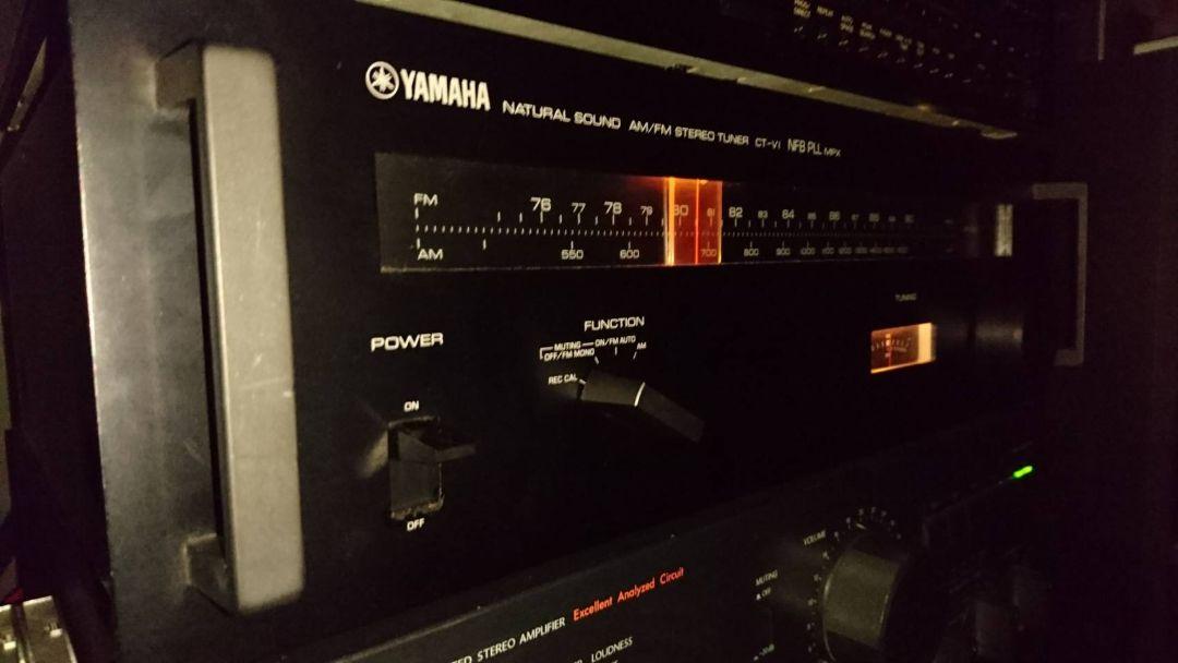 YAMAHA ステレオチューナー CT-V1 動作確認済 お値下げ可ラジオ・コンポ