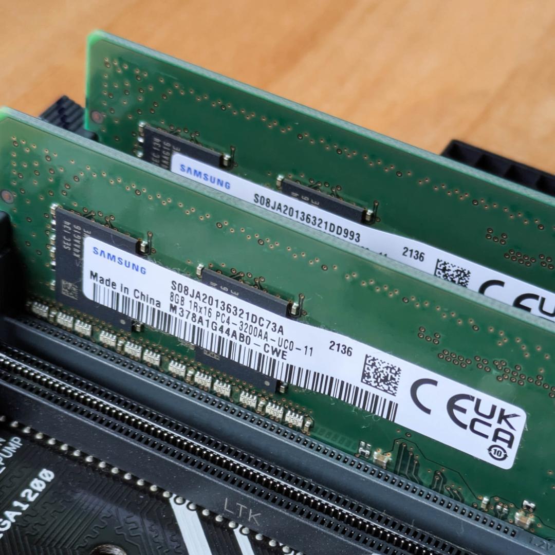 【動作品】i5-11400F H570 メモリ16GB CPUマザーメモリセット 動作品】i5-11400F H570 メモリ16GB CPUマザーメモリセット
