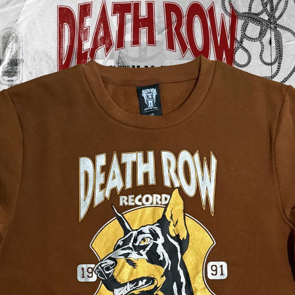 Death Row x Crooks Doberman Gold トレーナー L