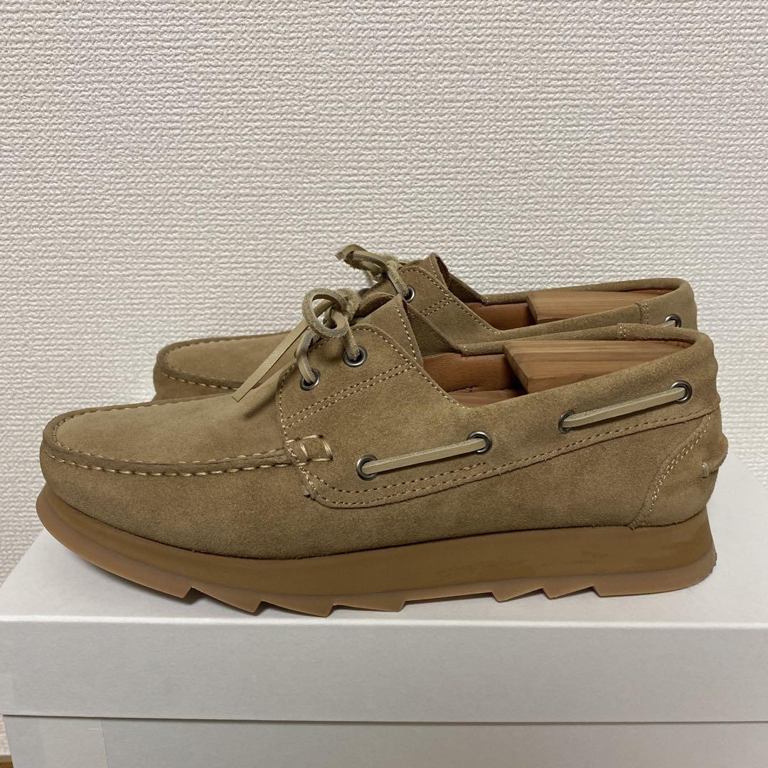 靴 nonnative OFFICER DECK SHOES COW LEATHER