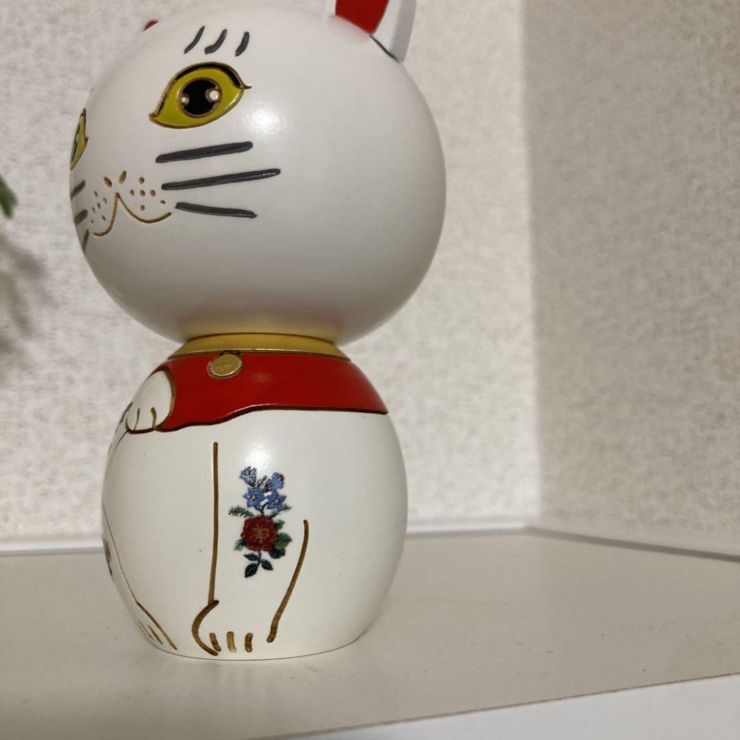 アフタヌーンティー　ナタリー・レテ× 卯三郎こけし　招き猫