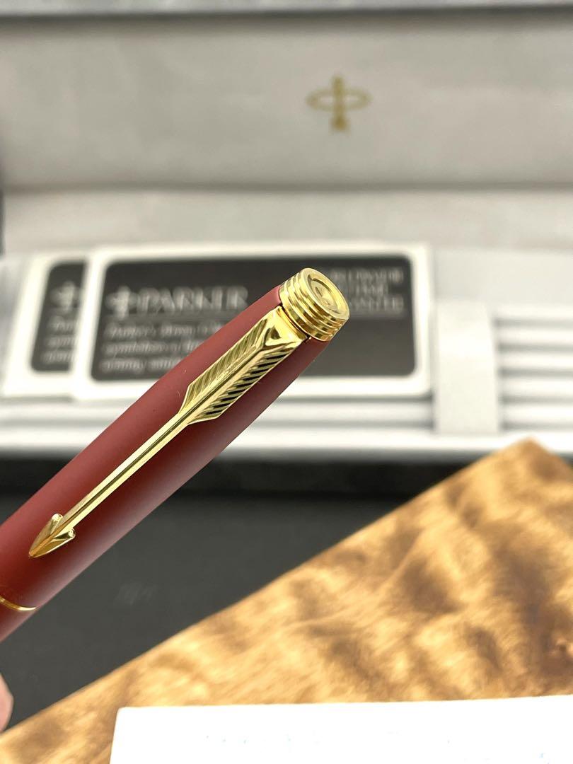 Parker 万年筆 75 マットバーガンディ 美品