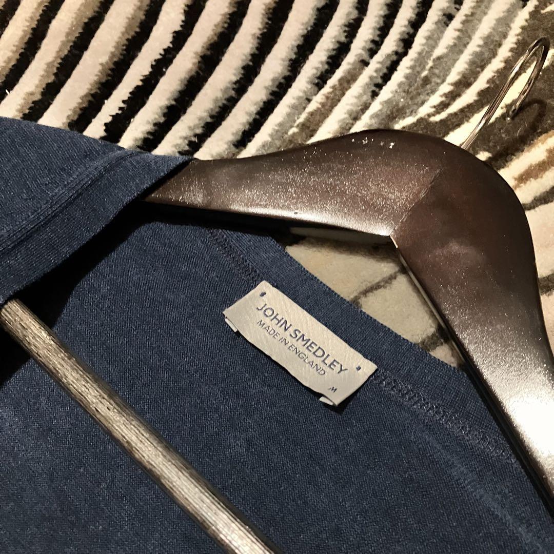 トップス JOHN SMEDLEY Wool Cardigan