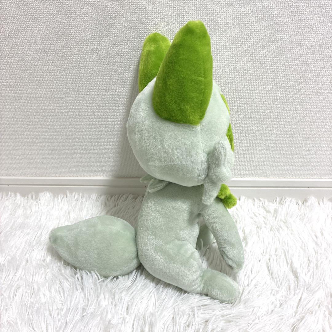 【美品•完売品】だっこして！ニャオハ ポケモン ぬいぐるみ 約34cm 美品•完売品】だっこして！ニャオハ ポケモン ぬいぐるみ 約34cm