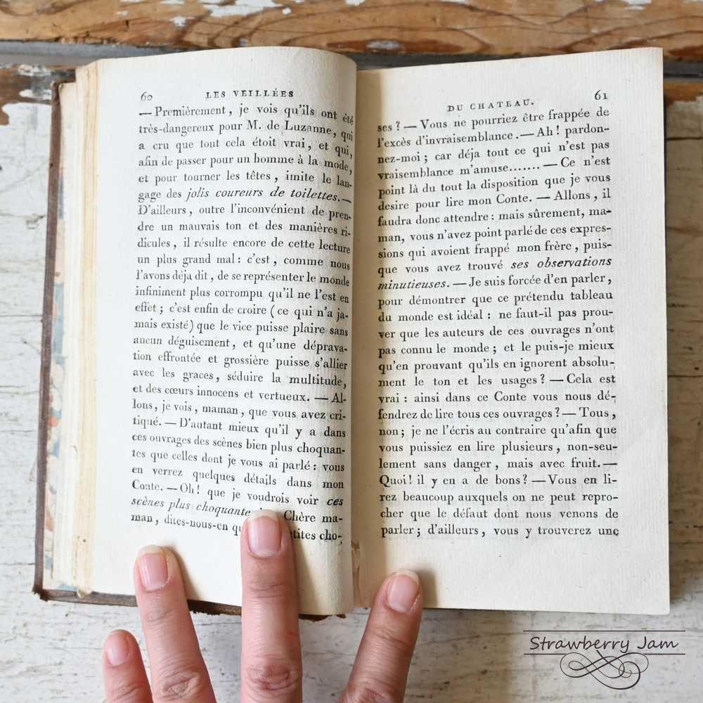 L3602-31 送料込！フランスアンティーク 1804年 洋書 古書