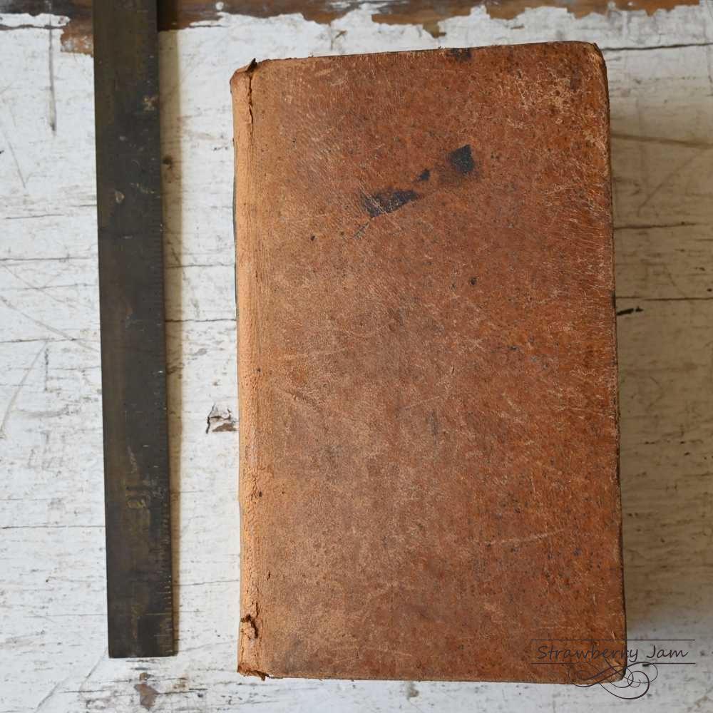 L3602-31 送料込！フランスアンティーク 1804年 洋書 古書