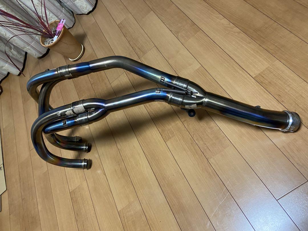 モリワキ　Kawasaki GPZ900R用　チタンエキマニ