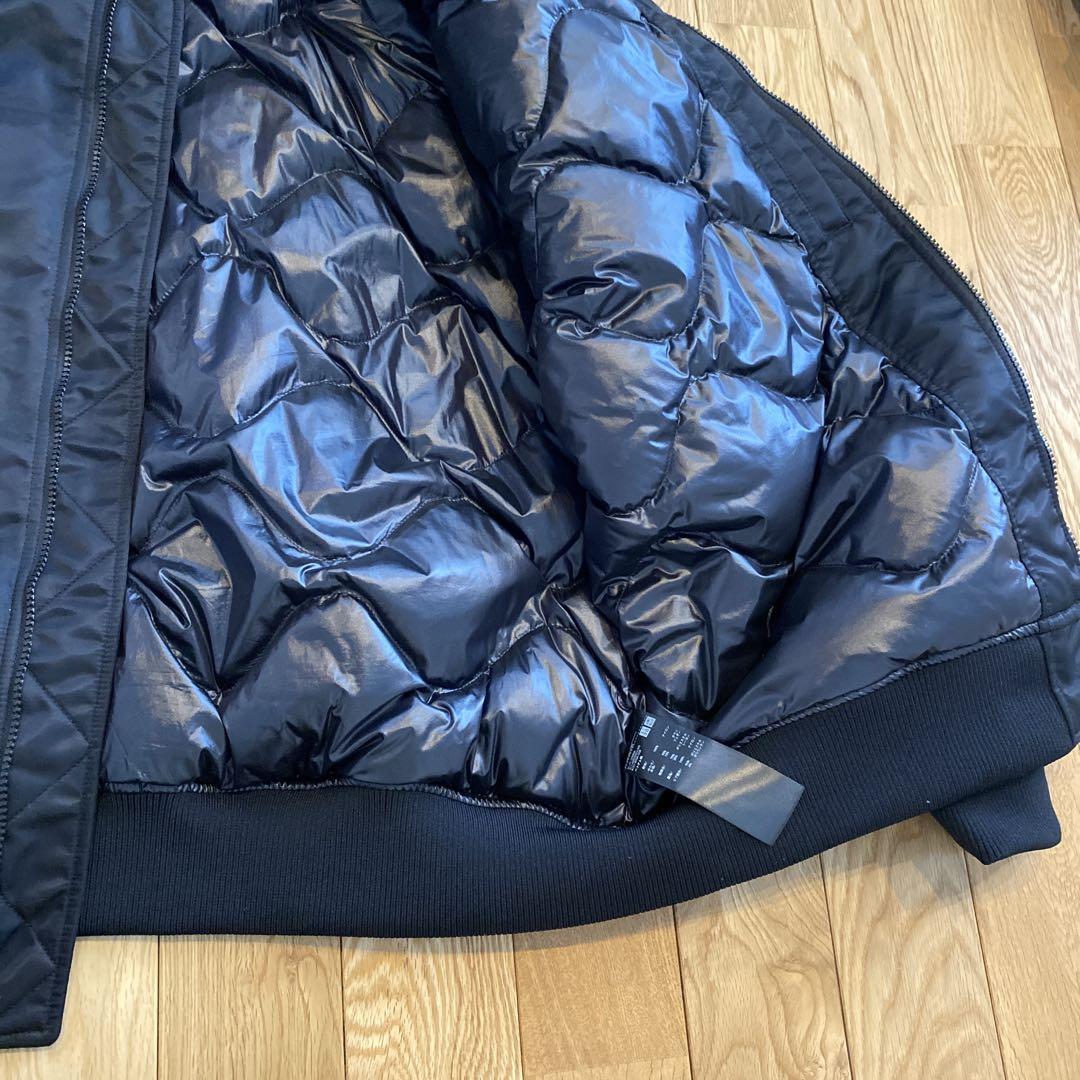 ユニクロ　+J ブラック MA-1 フライトジャケット 3XL