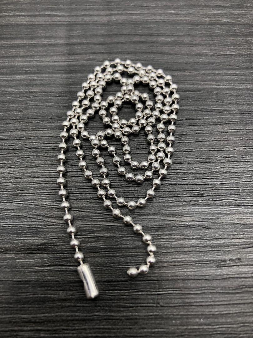 ボール チェーン ネックレス 925シルバー silver925 2.5 3 4