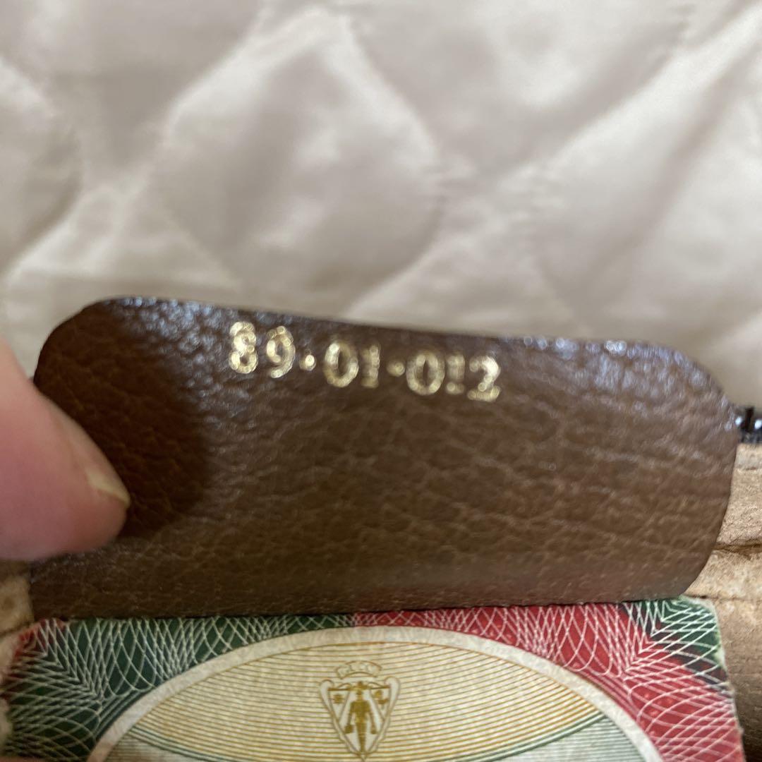 グッチ　クラッチバッグ　ブラウン　シェリーライン