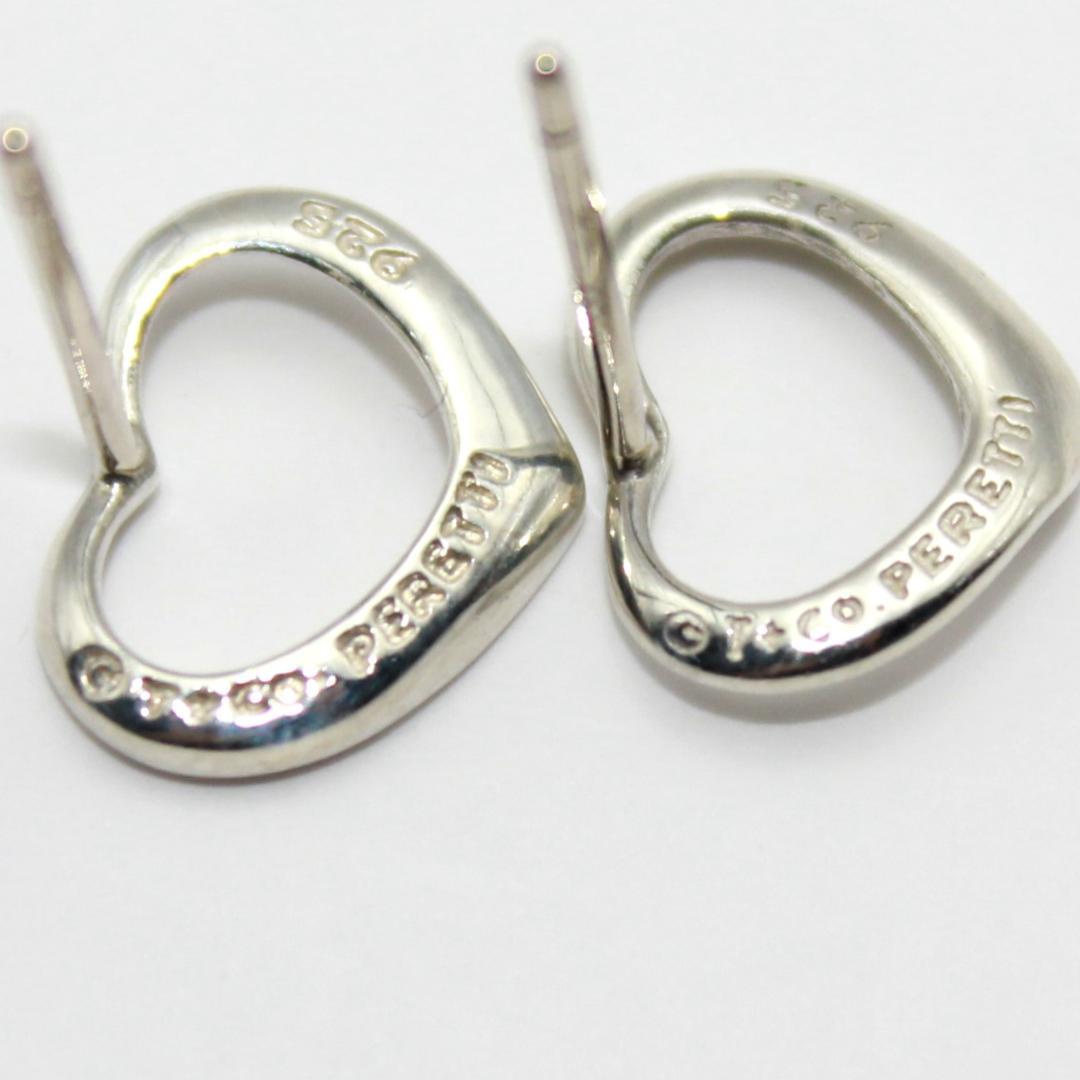 【ジュエリー】【新品仕上げ済】TIFFANY&Co. ティファニー オープンハート チェーンハートピアス SV925 シルバー 【中古】【k】 |  Blumin 楽天市場店