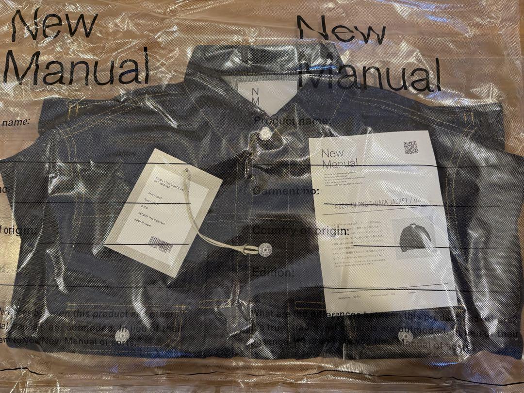 ジャケット・アウター New Manual #006 LV 2ND T-BACK JACKET OW