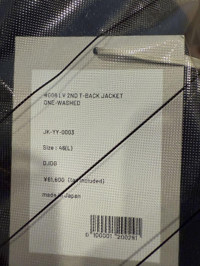 ジャケット・アウター New Manual #006 LV 2ND T-BACK JACKET OW