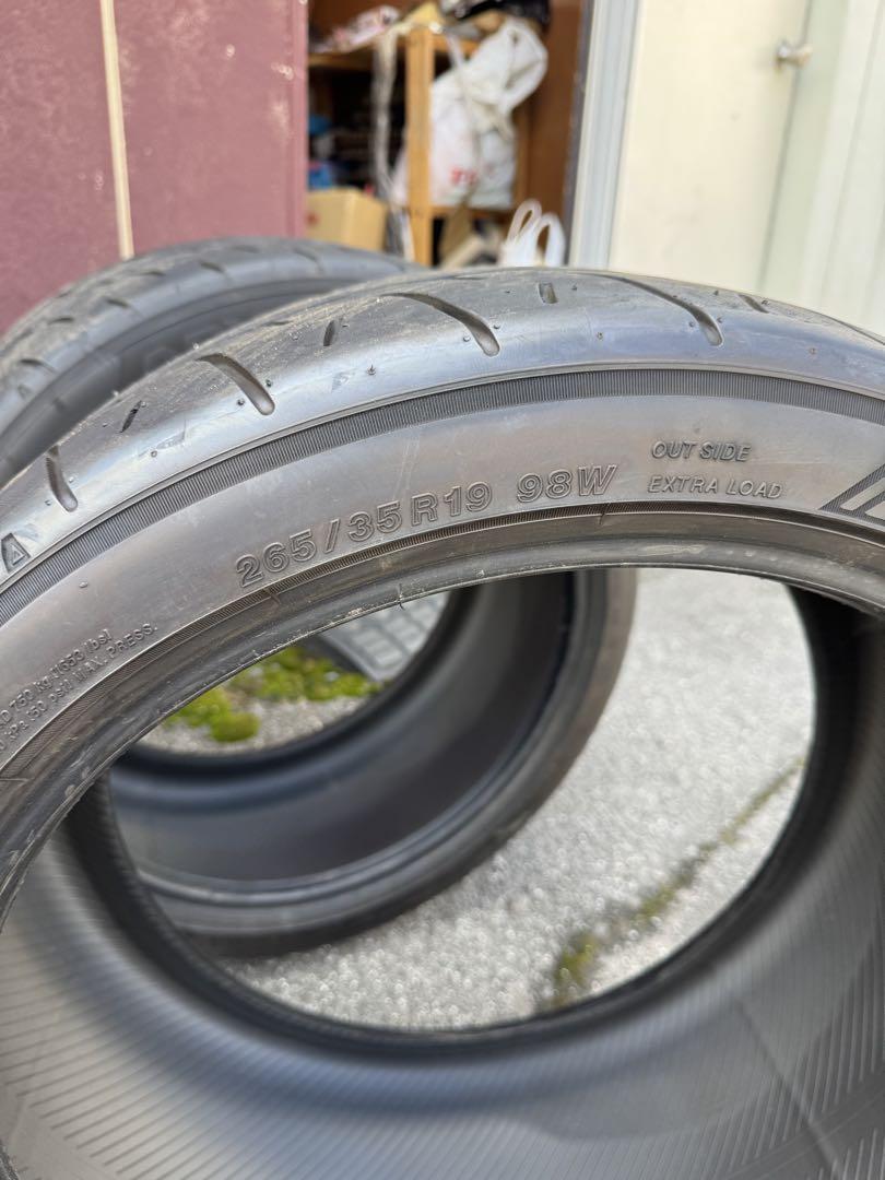 アドバン ネオバAD09 265/35R19 2本 - メルカリ