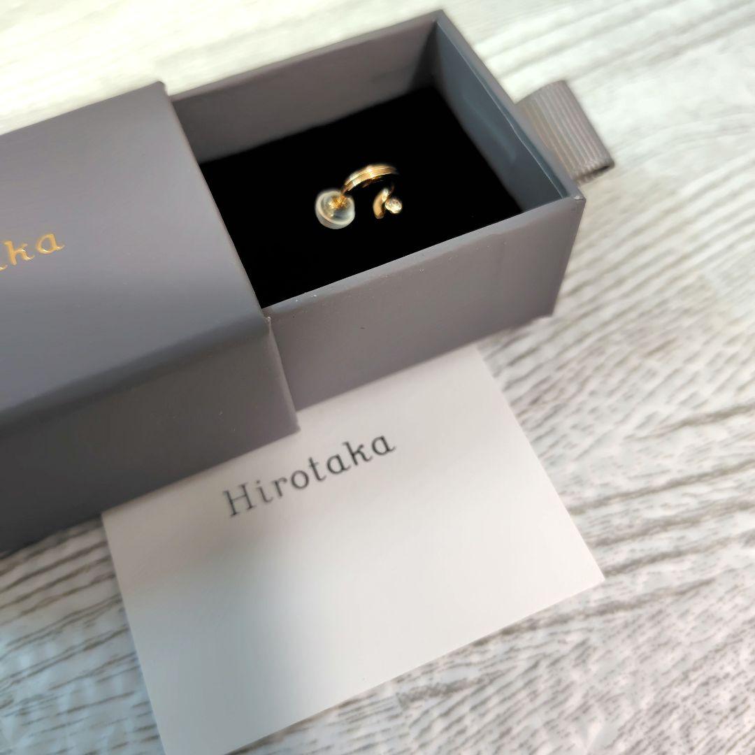 ontama様　Hirotaka　ドロセラ　ダイヤモンドピアス　右耳