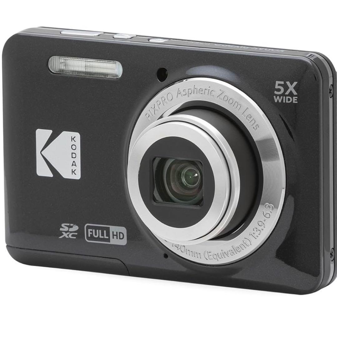 Kodak PIXPROデジタルカメラ 5倍ズーム(SDカード、充電ケーブル付)