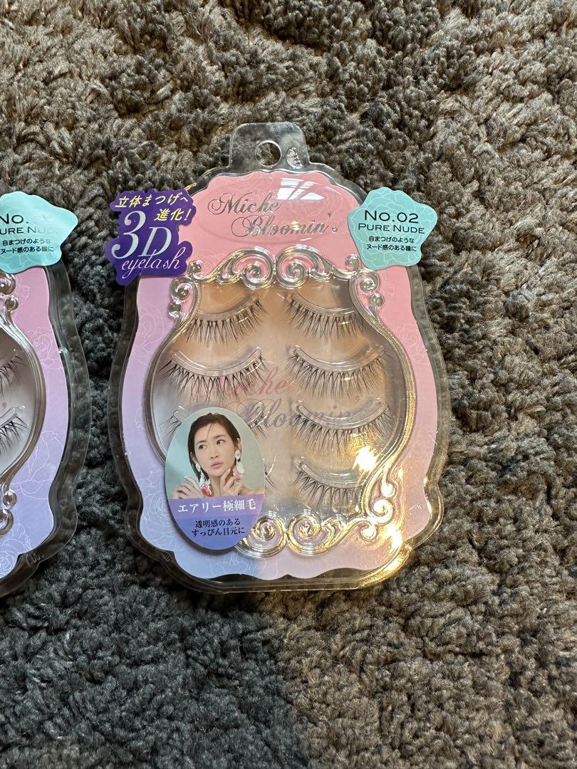 ★新品未使用・未開封★ ミッシュブルーミン 3D eye lash No.02