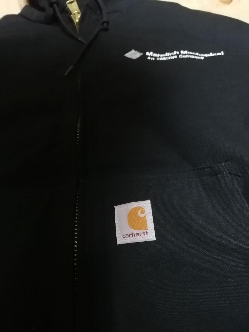 メンズⅪ 希少レア アクティブジャケット 企業刺繍入り UwHGQ-m16299140574 デッドストック カーハート でいい