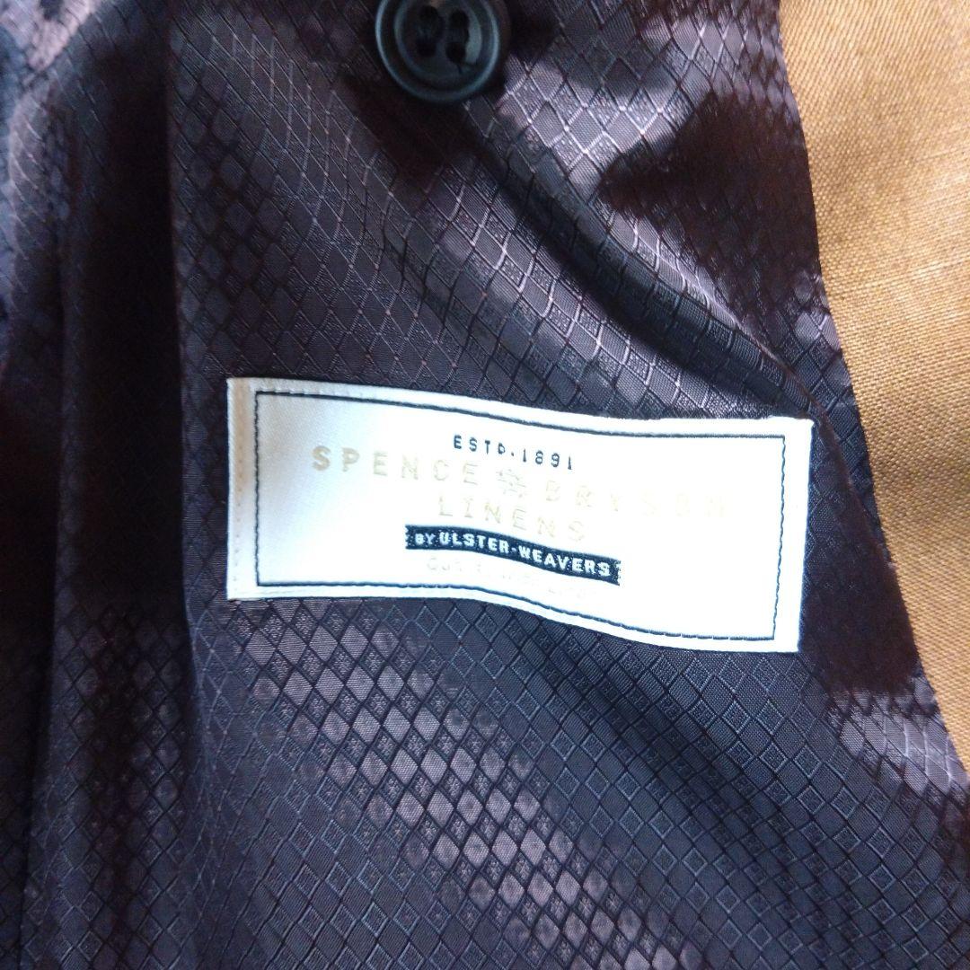 ★サンプル品★GentryTailor★リネン素材ジャケット★sizeA6