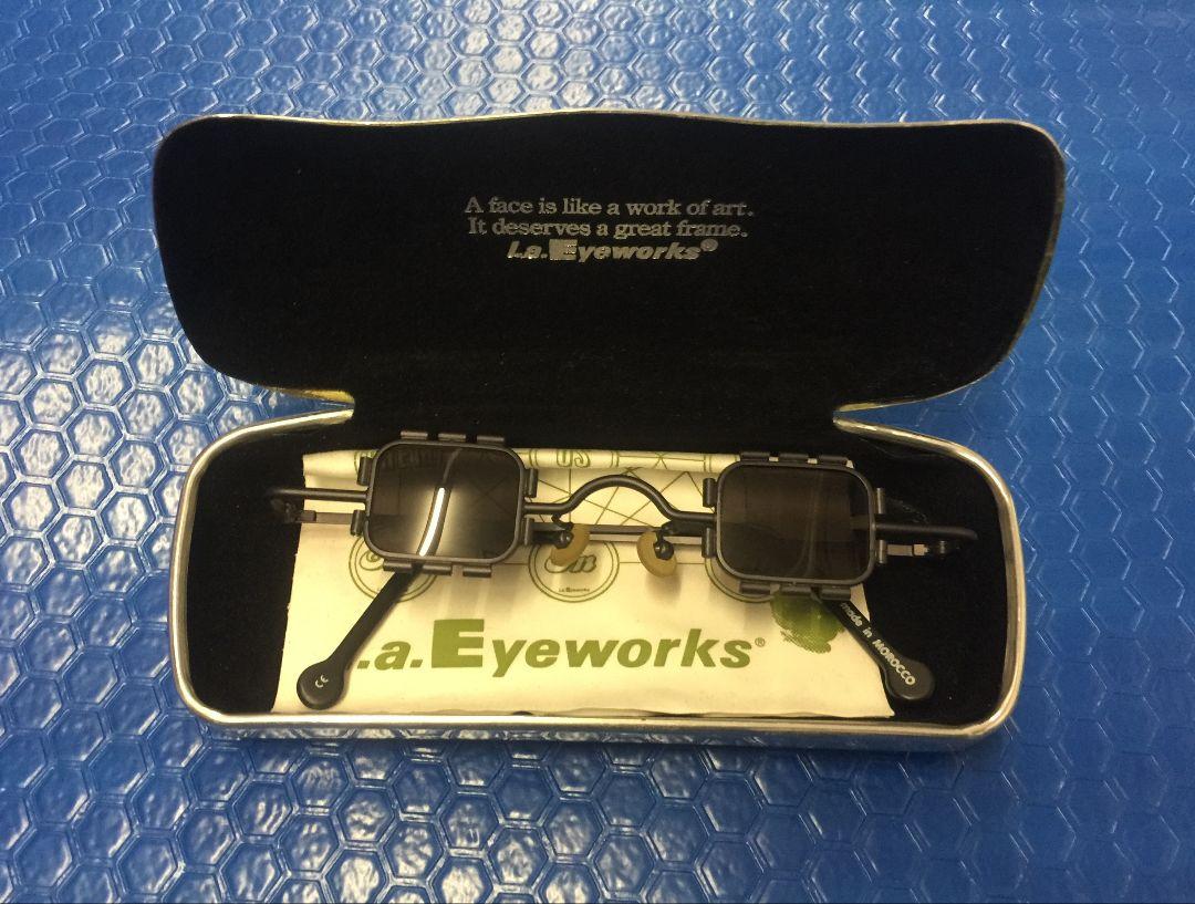 L.A. EYEWORKS JAMES BONDO 413 96年製 ビンテージ 画像3