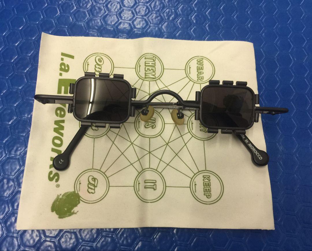 L.A. EYEWORKS JAMES BONDO 413 96年製 ビンテージ 画像5