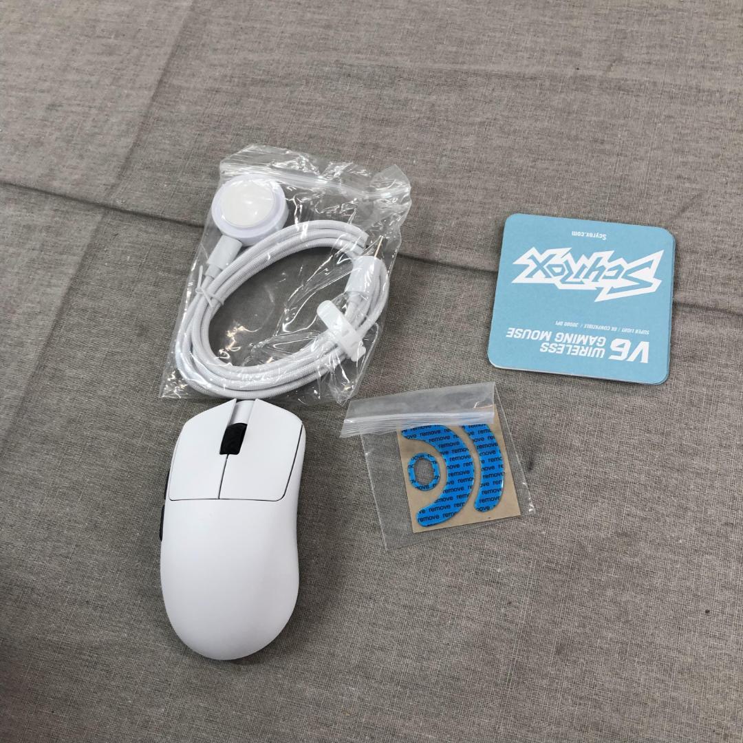 SCYROX V6 軽量 ワイヤレスゲーミングマウス