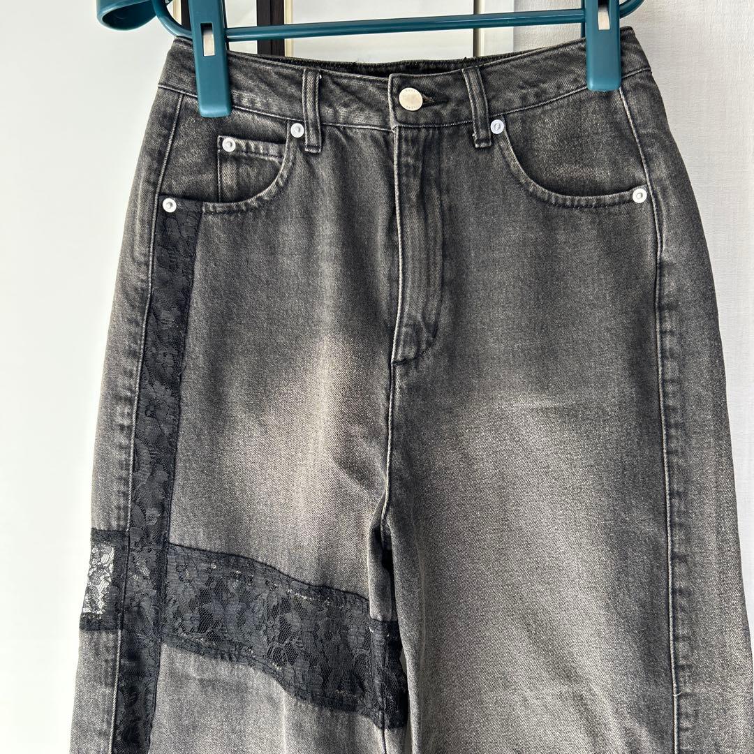 HARE レースキリカエデニムパンツ HARE レースキリカエデニムパンツ