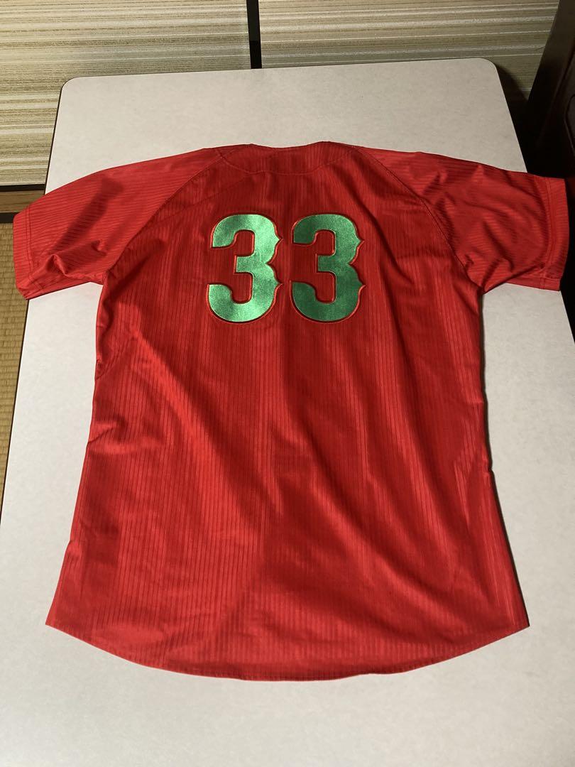 Carp 真赤激ユニフォーム 背番号33 レッド 菊池涼介 Oサイズ Carp 真赤激ユニフォーム 背番号33 レッド 菊池涼介 Oサイズ