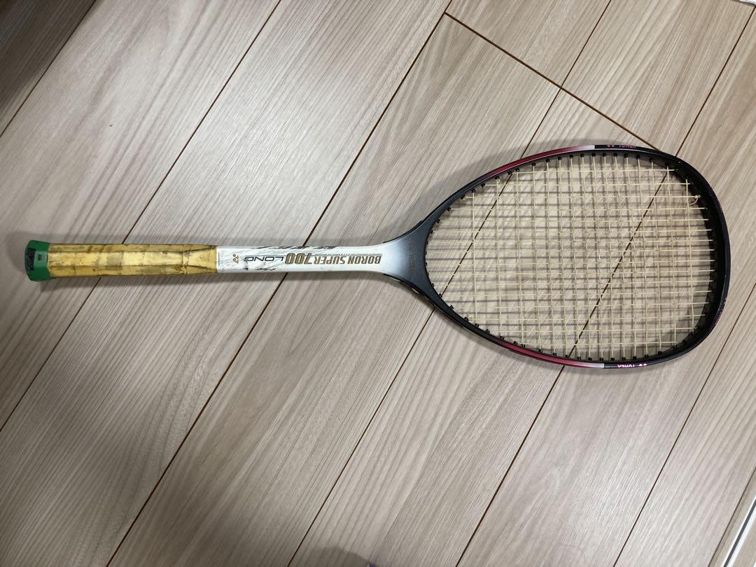 Boron super 700 long YONEX 軟式テニスラケット削れあり