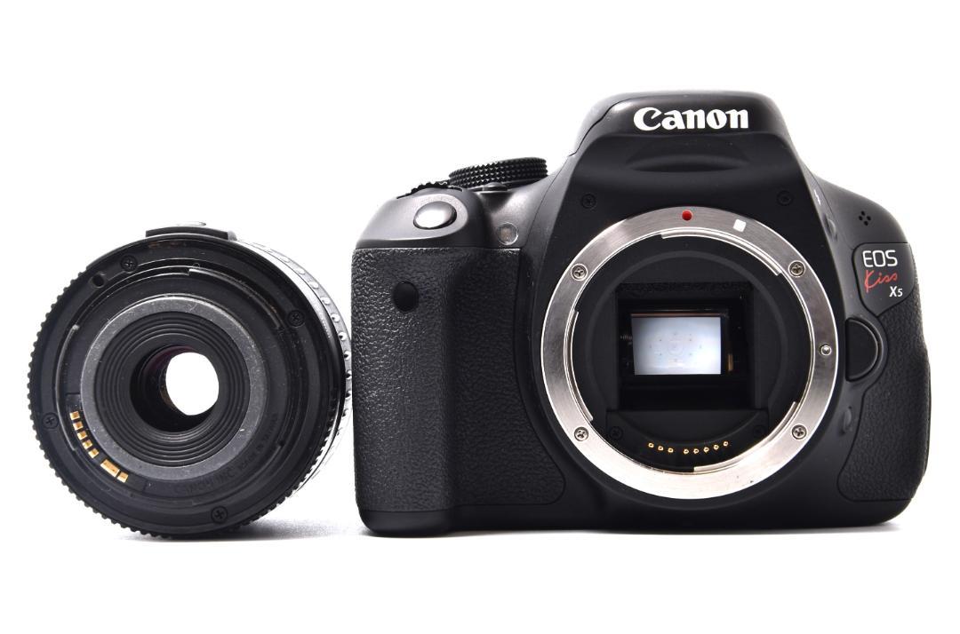 Canon EOS Kiss X5 + EF-S 18-55mm レンズセット