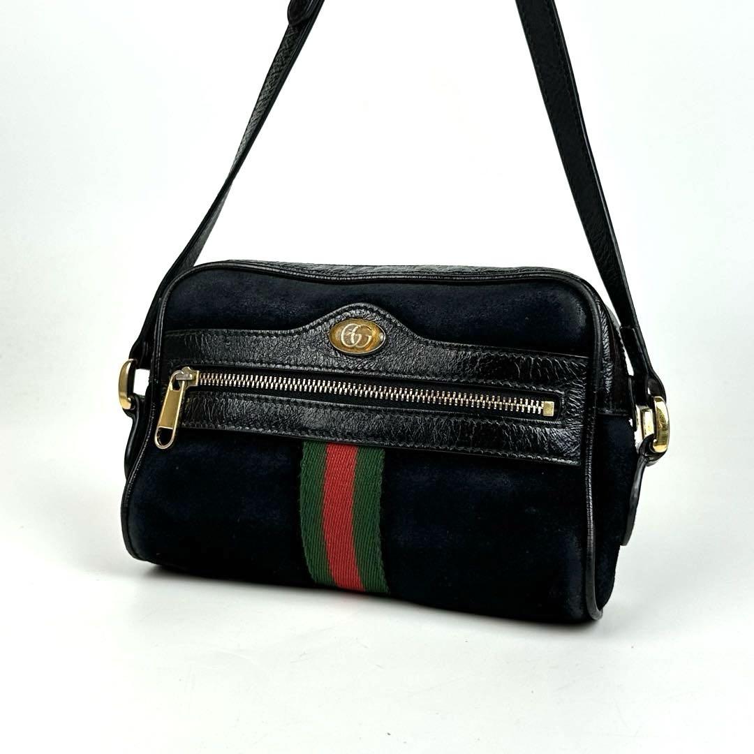 希少【GUCCI 】オフィディア　ショルダーバッグ 黒 スエード 楽天市場】gucci オフィディア ブラックの通販