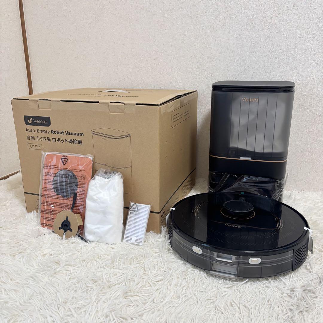 未使用品 Verefa L11 Pro ロボット掃除機 2700Pa - メルカリ