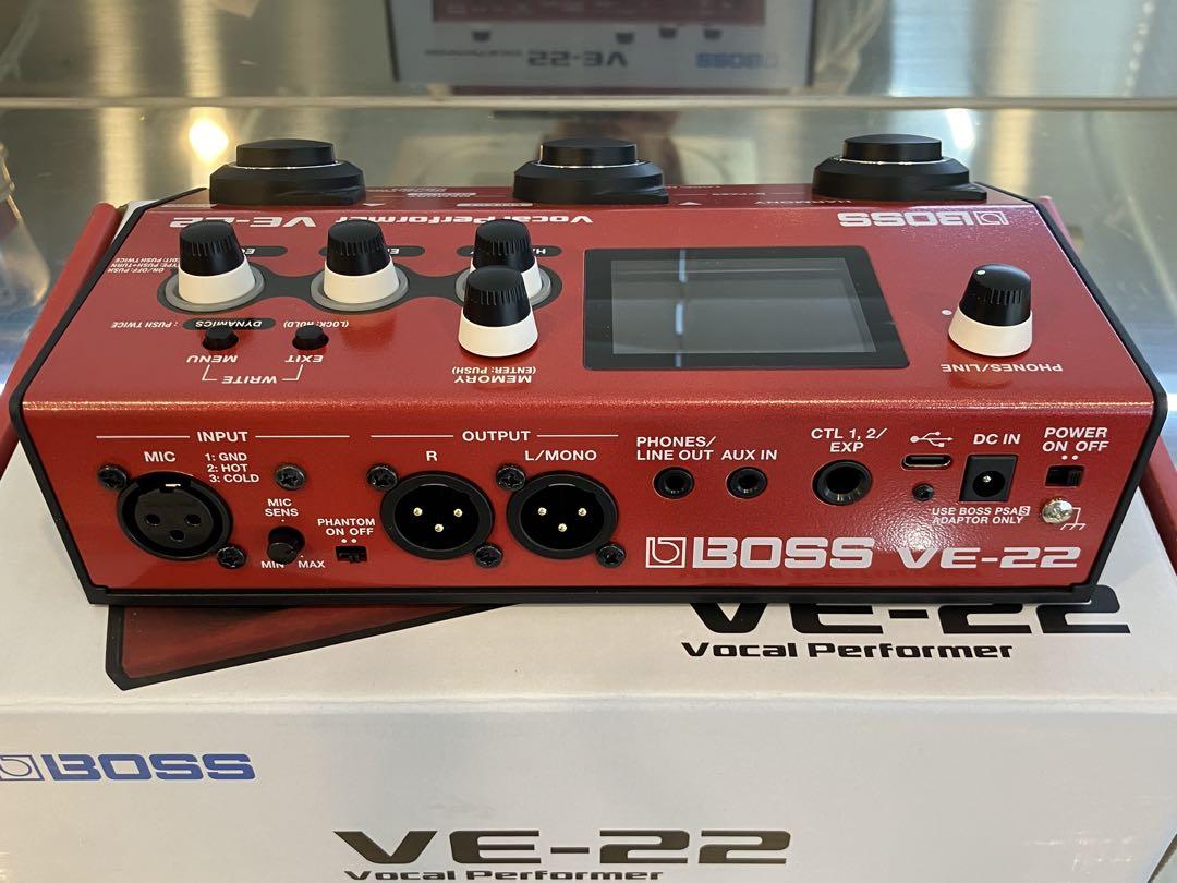BOSS VE-22 Vocal Performer ボーカル エフェクター