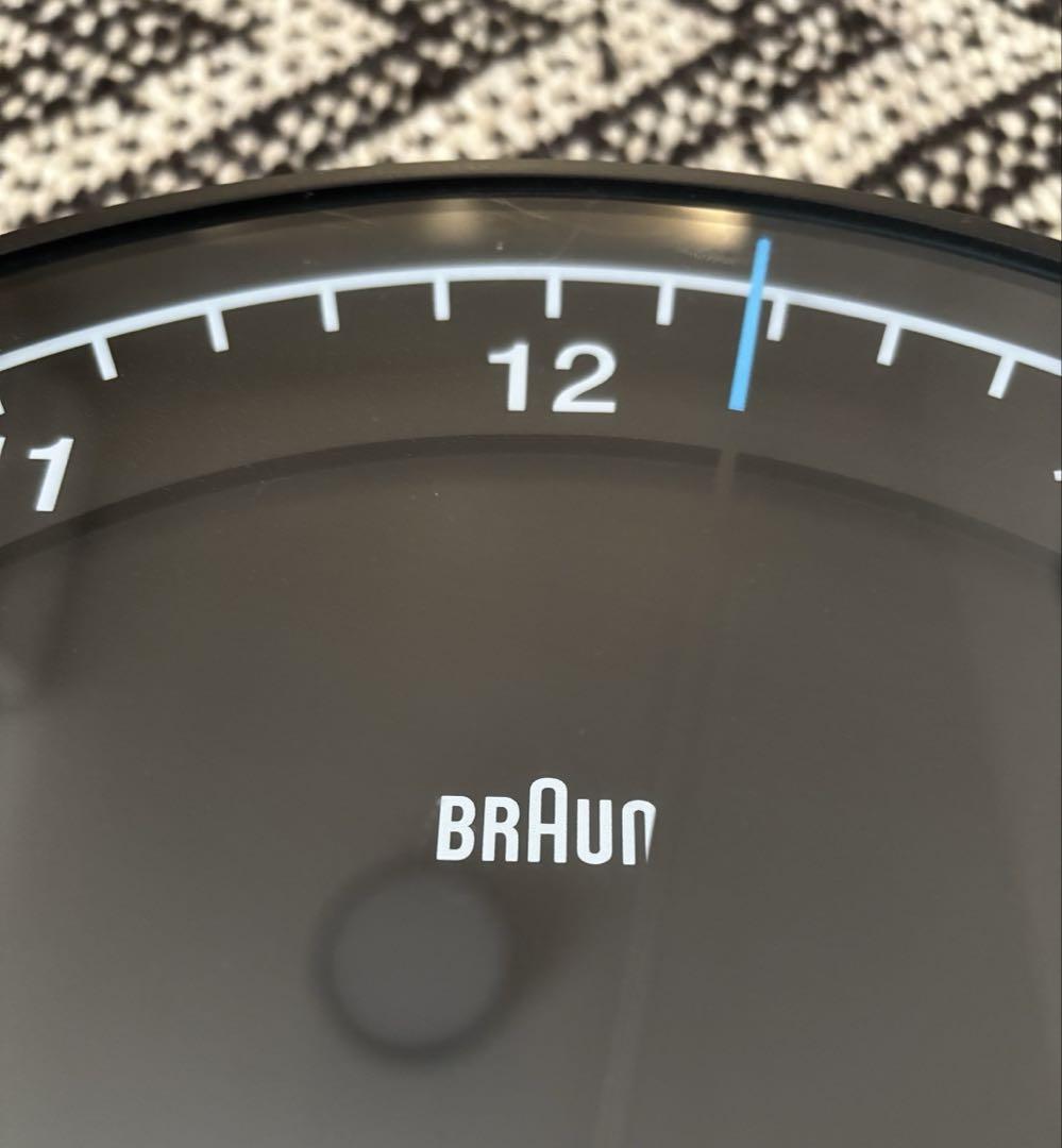 Fragment Braun コラボ　時計 壁掛け用 ブラック