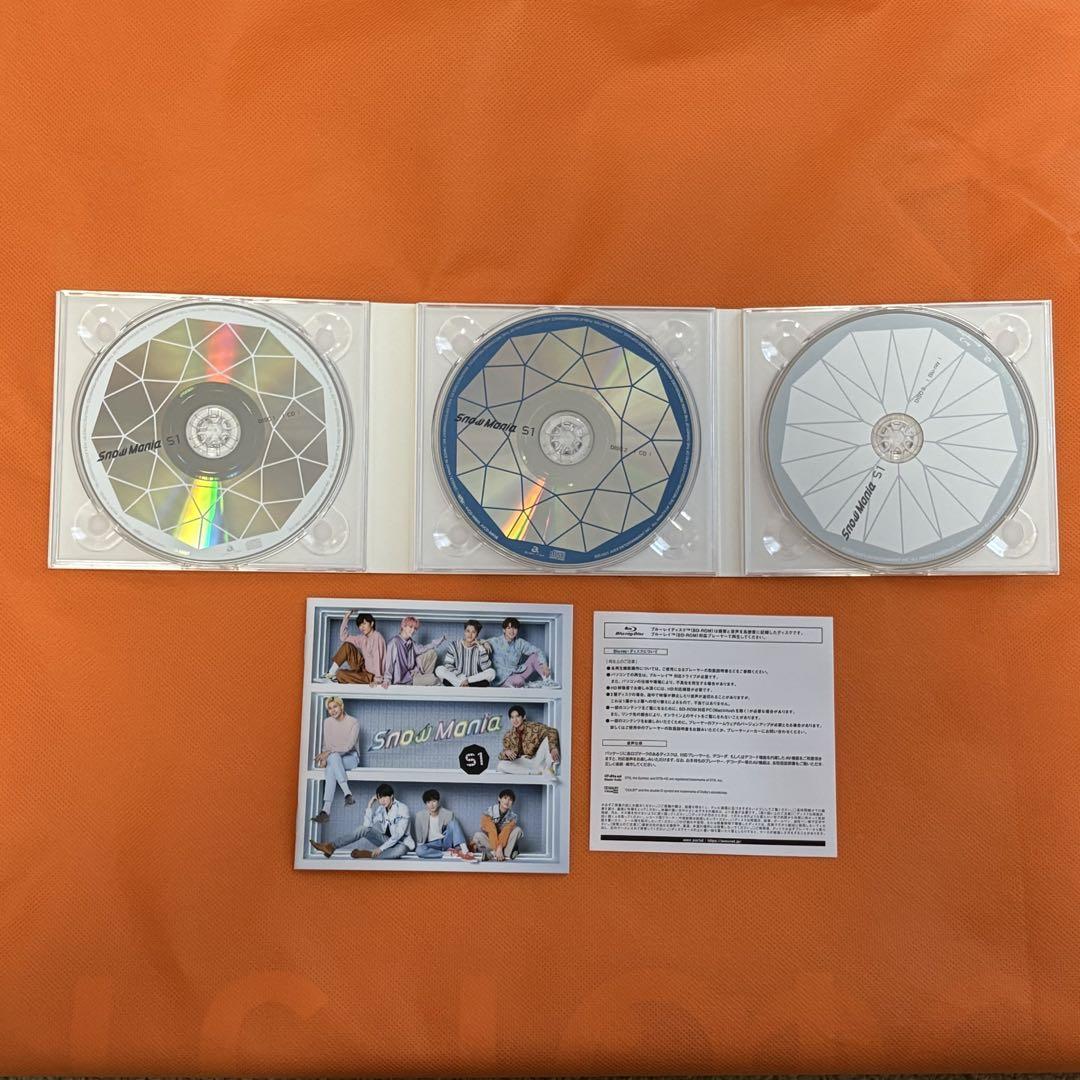 SnowMan 「Snow Mania S1」 初回盤A 2CD+Blu-Ray - メルカリ