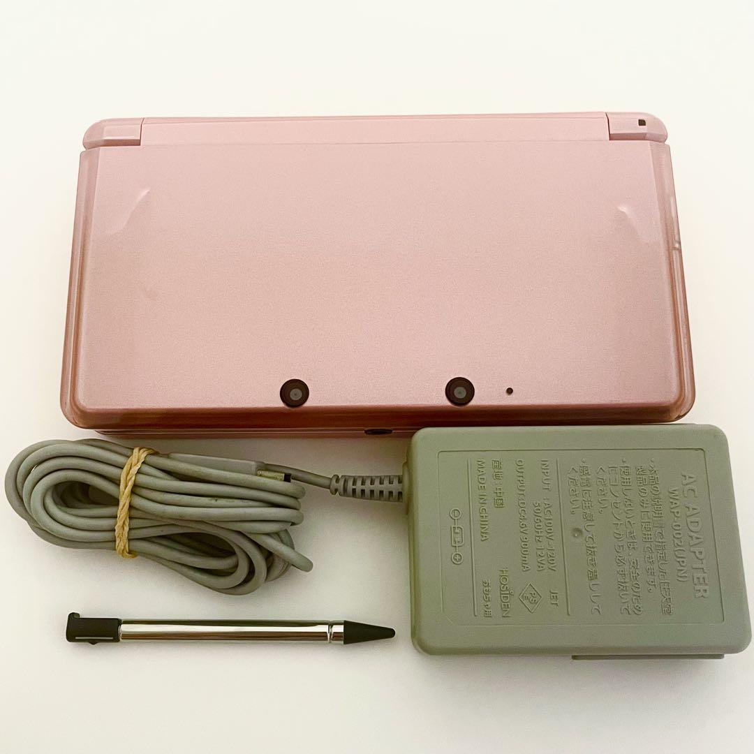 ニンテンドー3DS ミスティピンク 本体 CTR-001 ゲーム機 任天堂