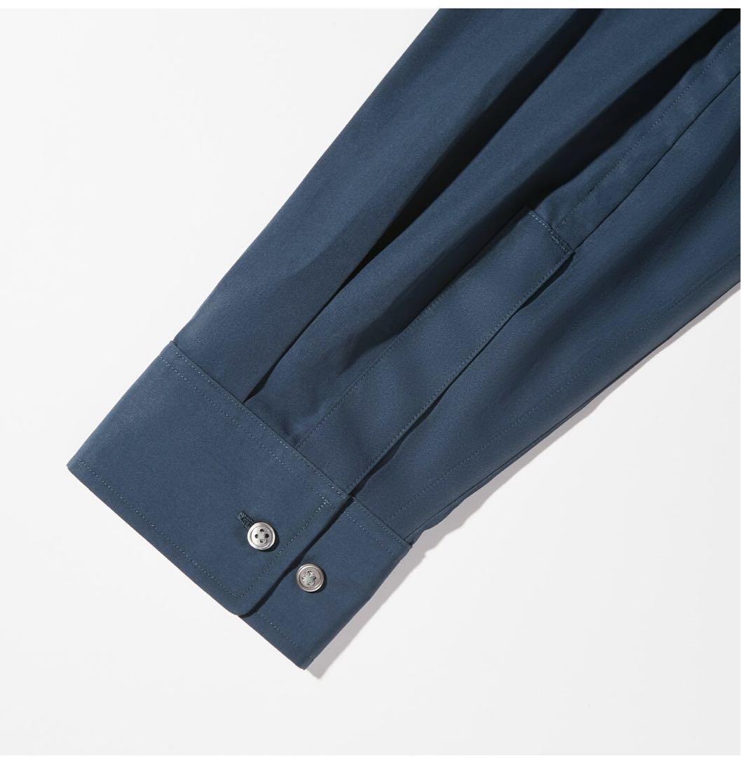 ユニクロ UNIQLO +J オーバーサイズ スタンドカラー シャツ Mサイズ