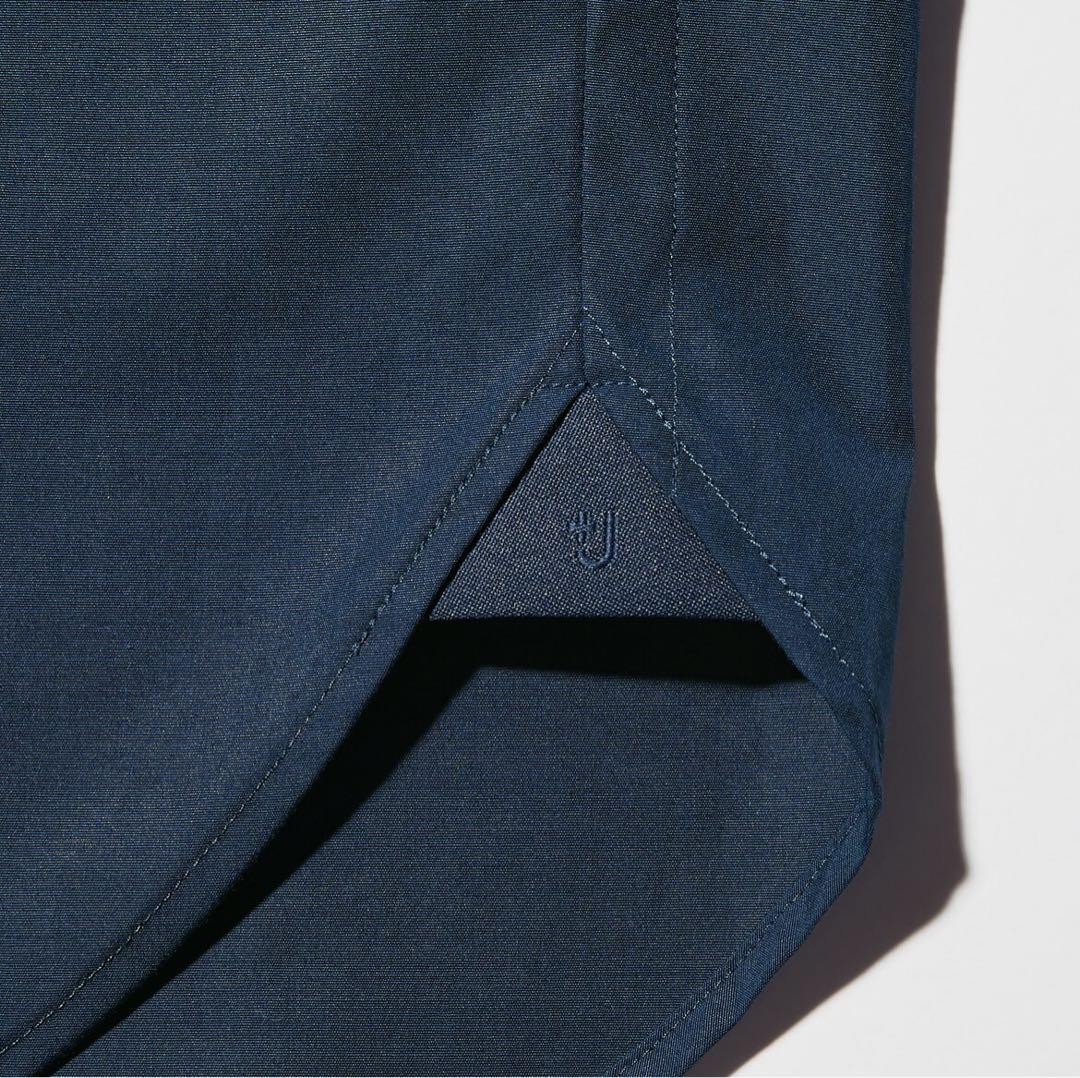 ユニクロ UNIQLO +J オーバーサイズ スタンドカラー シャツ Mサイズ