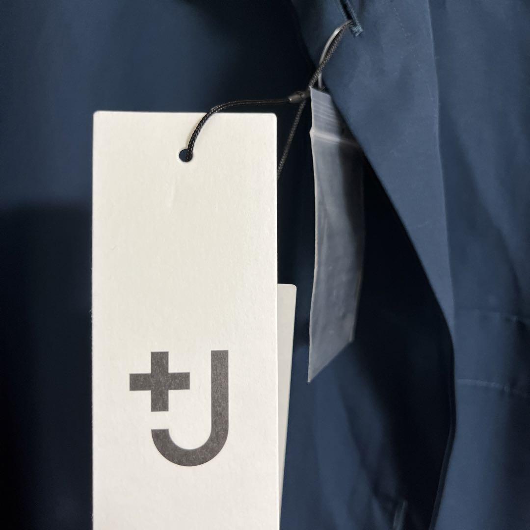 ユニクロ UNIQLO +J オーバーサイズ スタンドカラー シャツ Mサイズ