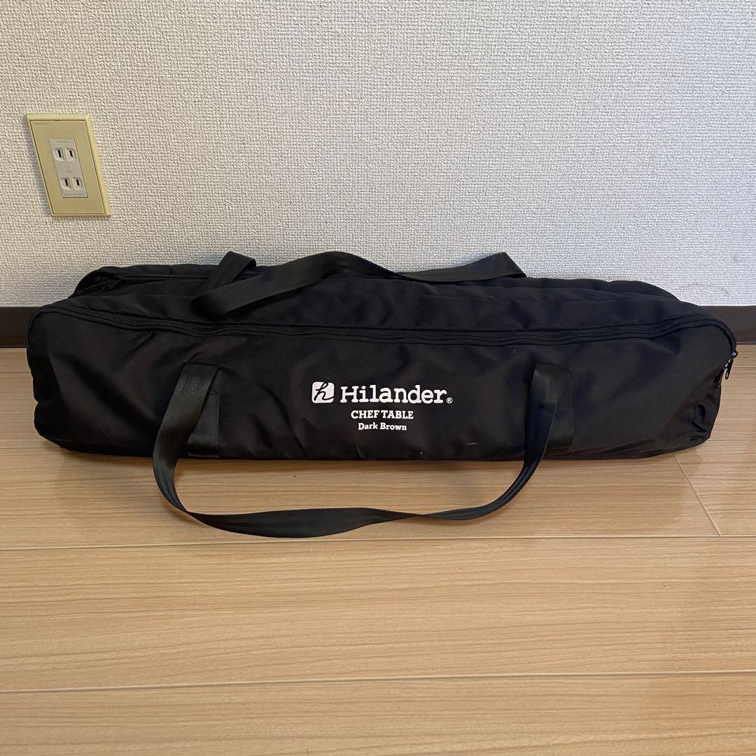 未使用　hilander シェフテーブル　ハイランダー　折りたたみ　テーブル