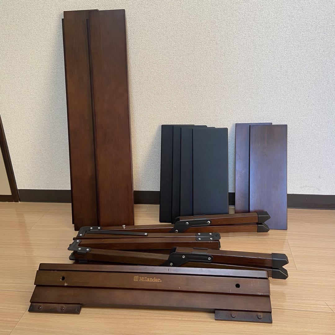 未使用　hilander シェフテーブル　ハイランダー　折りたたみ　テーブル