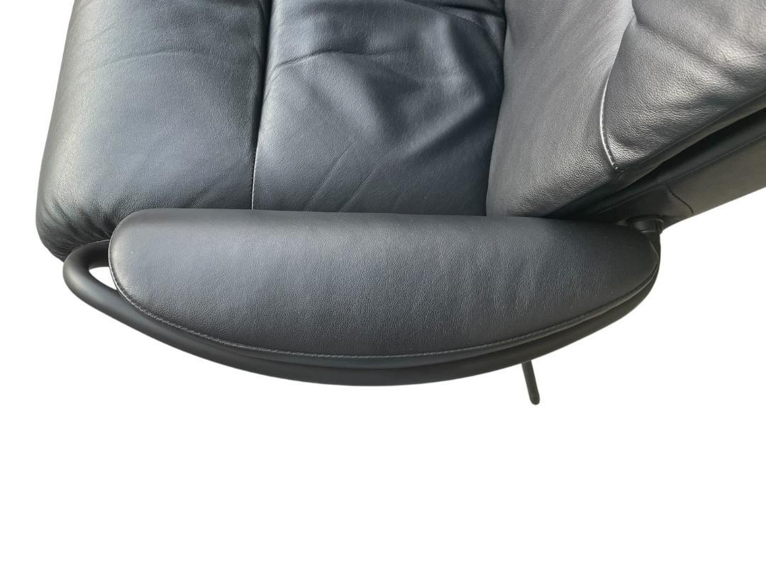 専用出品！【美品】EKORNES リクライニングチェア オットマン付き ブラック