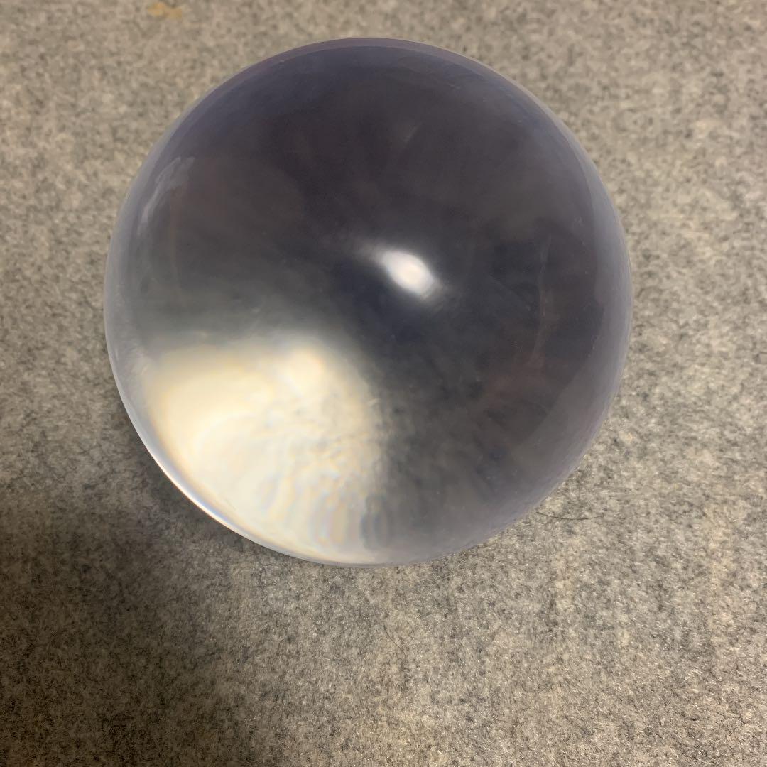 ジャグリング 水晶(クリスタルボール)薄めの青