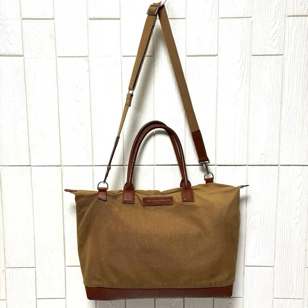 WANT Les Essentiels de la Vie トートバッグ 大容量 WANT Les Essentiels de la Vie トートバッグ - メルカリ