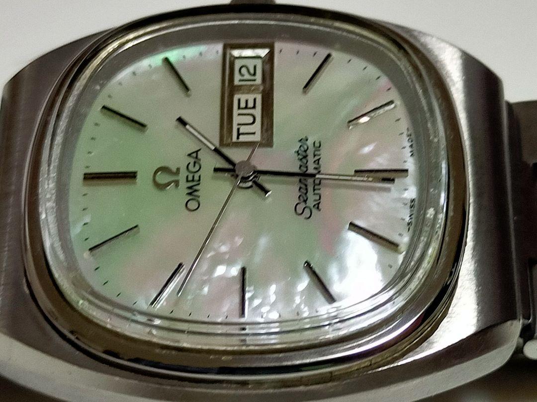 OMEGA　オメガシーマスター　シェルダイヤル　TVスクリーン　自動巻き