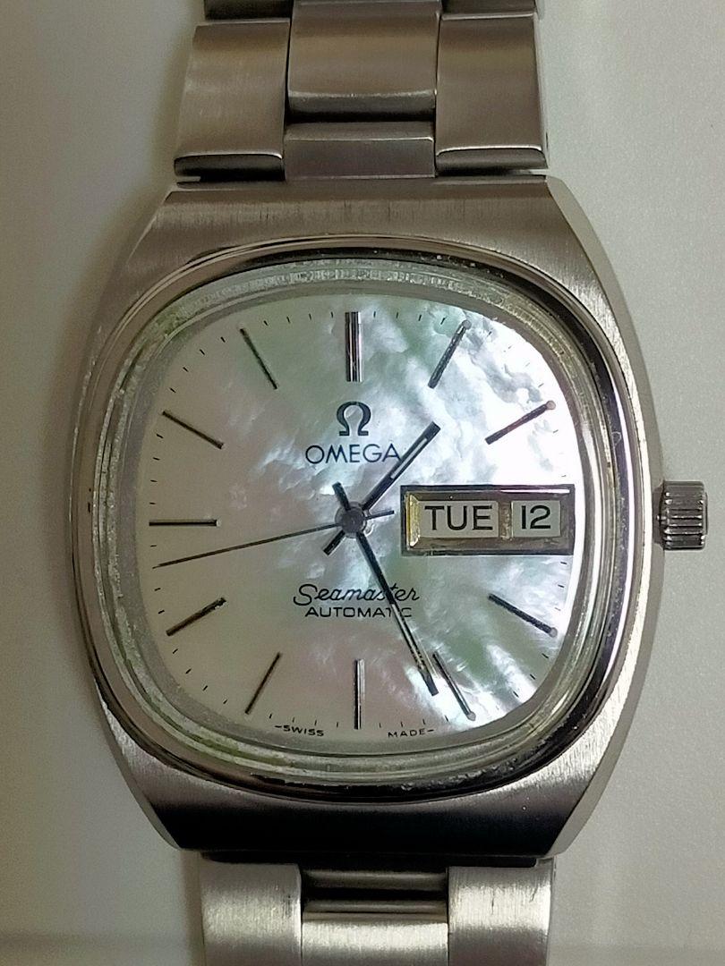 OMEGA　オメガシーマスター　シェルダイヤル　TVスクリーン　自動巻き