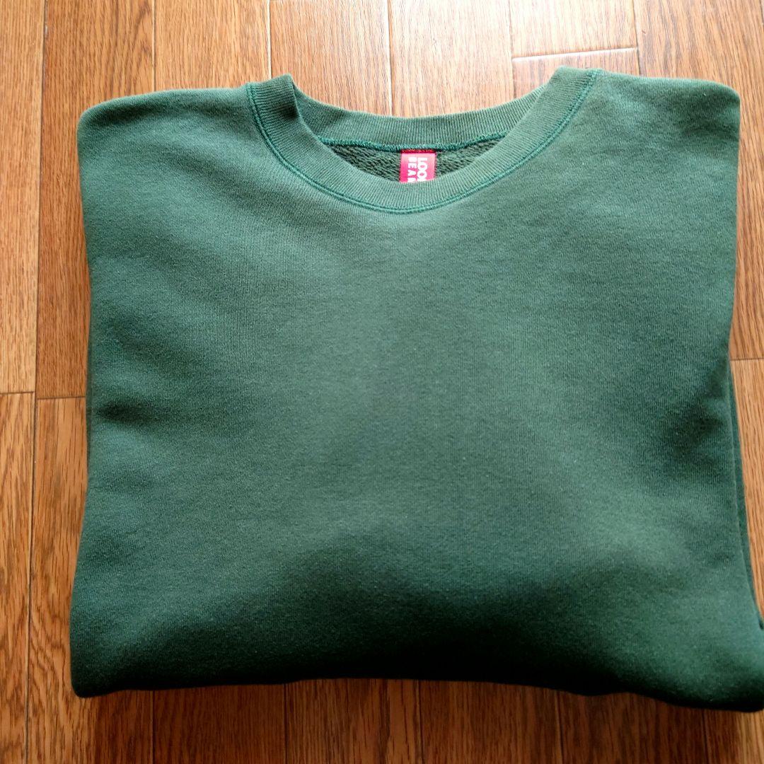 美品 日本製 LOOPWHEELER × BEAMS 吊り編み機スウェット L